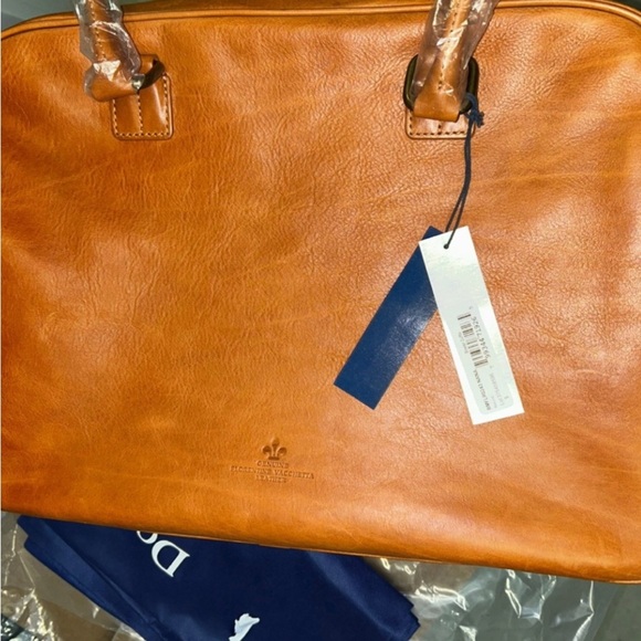 Dooney & Bourke Orange Travel Bag with Structured Design - Picture 7 of 11